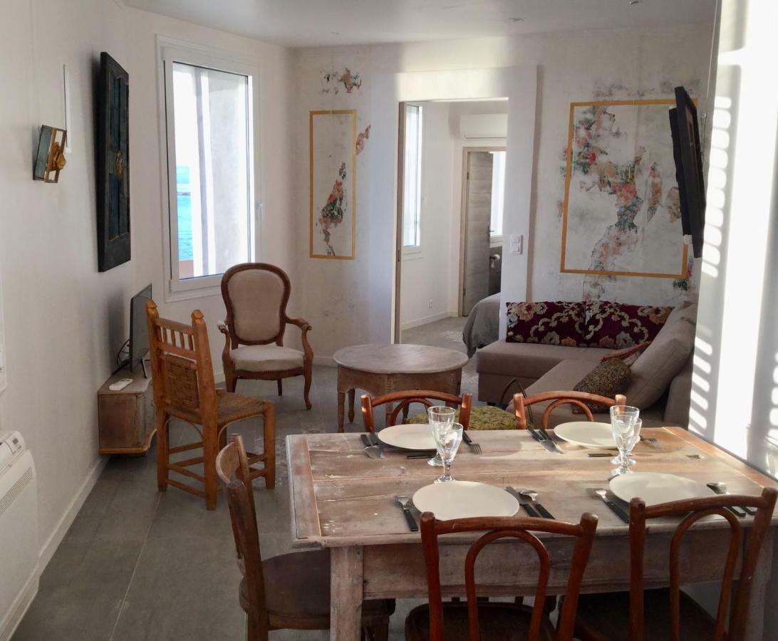 Marseille Malmousque Cabanon 45 M2 Sur L'Eau Apartment Exterior foto